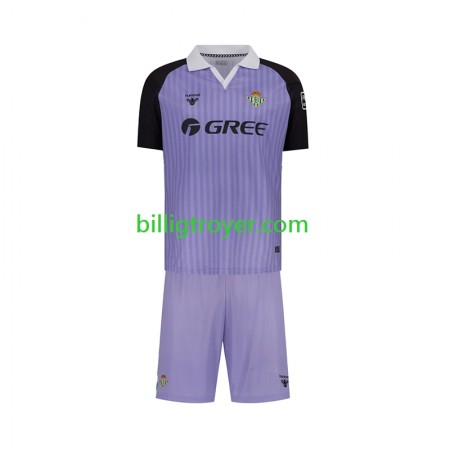 Billige Fotballdrakter Real Betis Keeper Barn Retro Hjemmedraktsett 2025/26 Kortermet